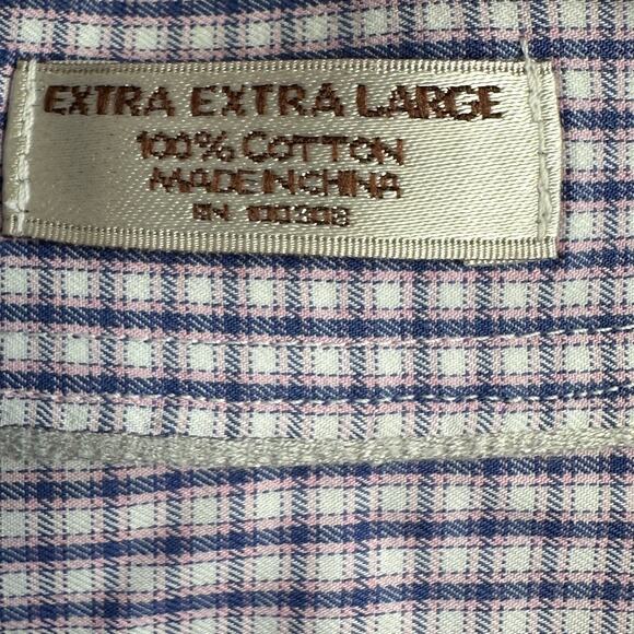 Peter Millar Micro Check Button Down Shirt - Picture 8 of 9